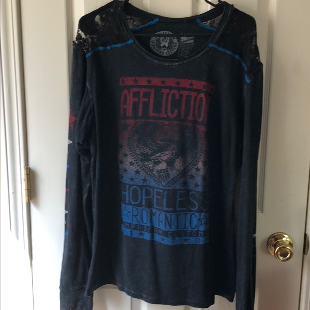 Affliction hopeless romantic long sleeve